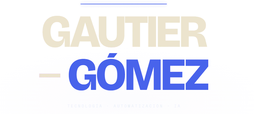 Gautier—Gómez Studio